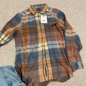 NWT Toad & Co Women’s Reform Flannel Shirt